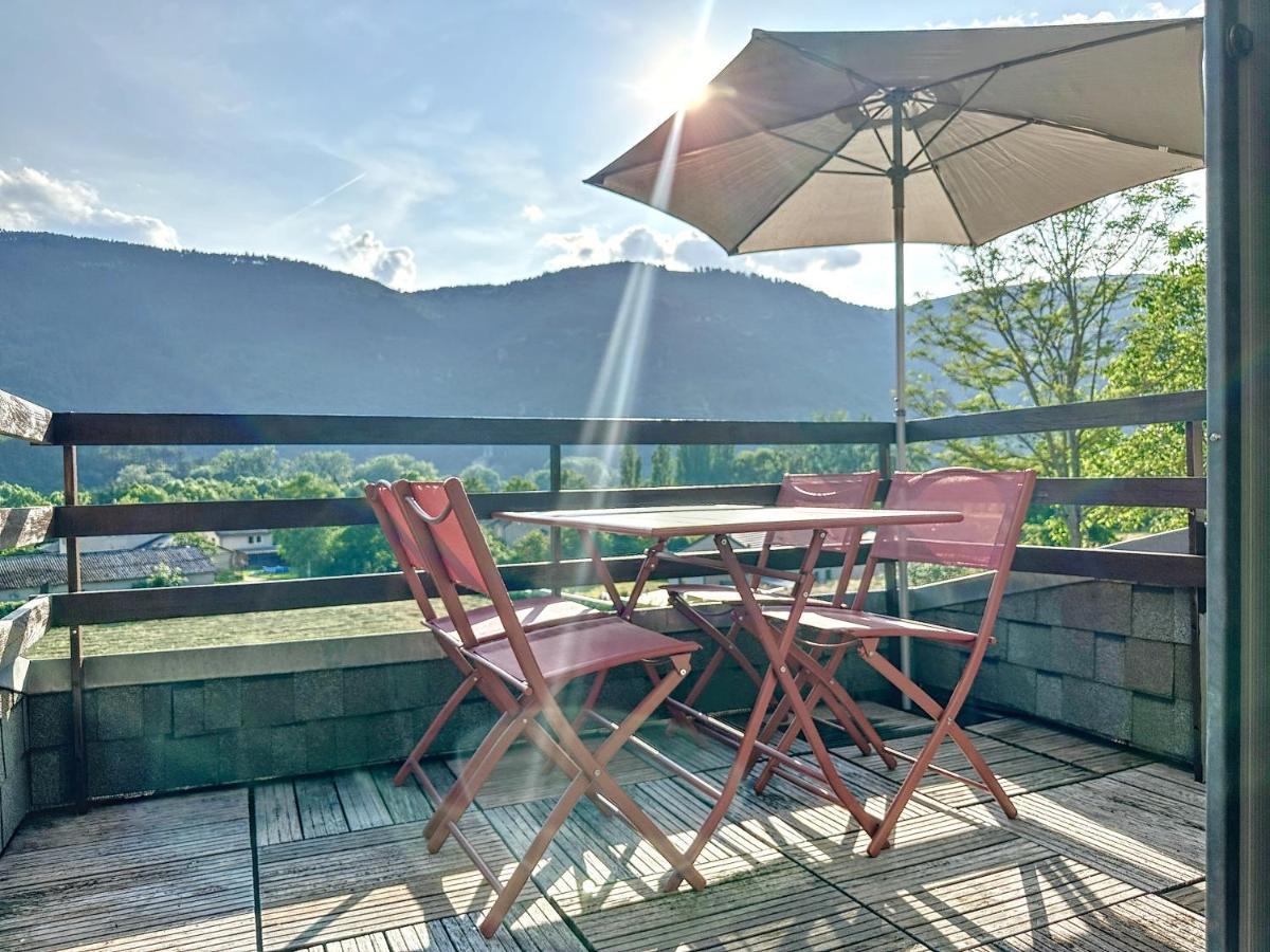 Charmant Appartement Avec Terrasse Parking Ispagnac 외부 사진
